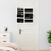 Thumbnail for Spiegel-Schmuckschrank mit LED-Beleuchtung Wandmontage Weiß