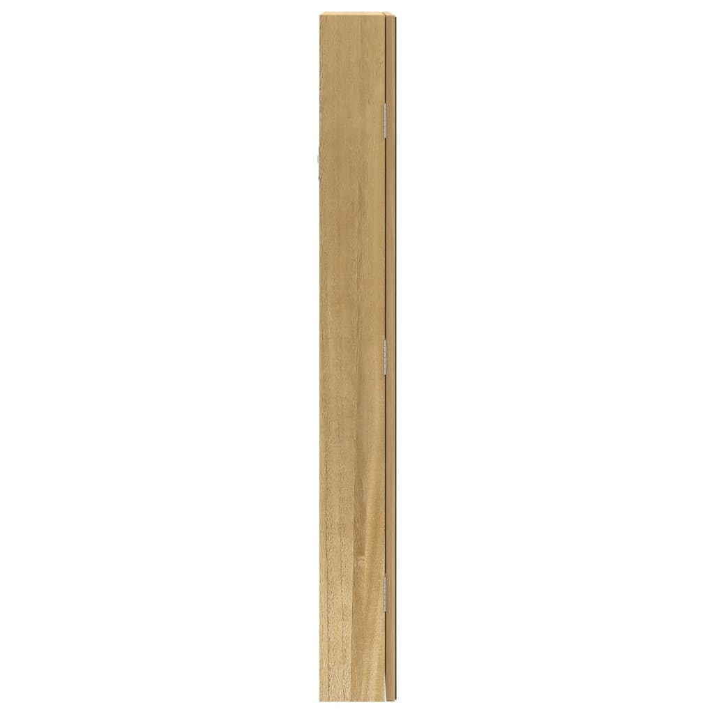 Spiegel-Schmuckschrank mit LED-Beleuchtung Wandmontage