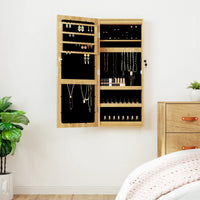Thumbnail for Spiegel-Schmuckschrank mit LED-Beleuchtung Wandmontage