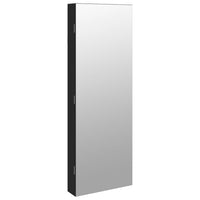 Thumbnail for Spiegel-Schmuckschrank mit LED-Beleuchtung Wandmontage Schwarz