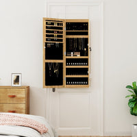 Thumbnail for Spiegel-Schmuckschrank mit LED-Beleuchtung Wandmontage