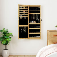 Thumbnail for Spiegel-Schmuckschrank mit LED-Beleuchtung Wandmontage