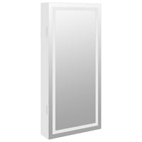 Thumbnail for Spiegel-Schmuckschrank mit LED-Beleuchtung Wandmontage Weiß