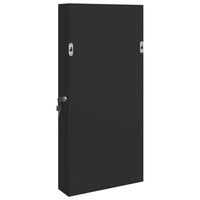 Thumbnail for Spiegel-Schmuckschrank mit LED-Beleuchtung Wandmontage Schwarz