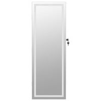 Thumbnail for Spiegel-Schmuckschrank mit LED-Beleuchtung Wandmontage Weiß