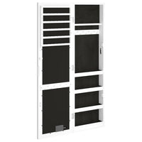 Thumbnail for Spiegel-Schmuckschrank mit LED-Beleuchtung Wandmontage Weiß