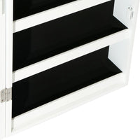 Thumbnail for Spiegel-Schmuckschrank mit LED-Beleuchtung Wandmontage Weiß