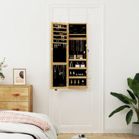 Thumbnail for Spiegel-Schmuckschrank mit LED-Beleuchtung Wandmontage