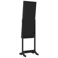 Thumbnail for Spiegel-Schmuckschrank Freistehend Schwarz 42x38x152 cm