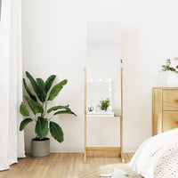 Thumbnail for Spiegel-Schmuckschrank Freistehend 42x38x152 cm