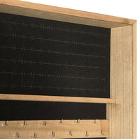 Thumbnail for Spiegel-Schmuckschrank Freistehend 42x38x152 cm