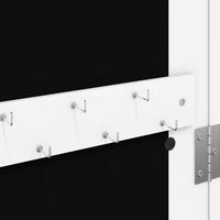 Thumbnail for Schmuckschrank mit Spiegel & LED-Beleuchtung Freistehend Weiß