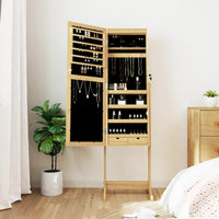Thumbnail for Schmuckschrank mit Spiegel & LED-Beleuchtung Freistehend
