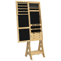 Thumbnail for Schmuckschrank mit Spiegel & LED-Beleuchtung Freistehend