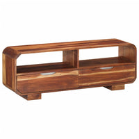 Thumbnail for TV-Schrank 110x30x40 cm Massivholz Akazie