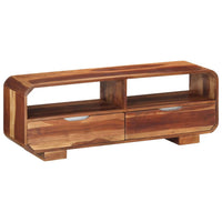 Thumbnail for TV-Schrank 110x30x40 cm Massivholz Akazie