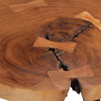Thumbnail for Baumstamm-Bartisch Ø53x105 cm Massivholz Akazie