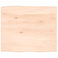 Thumbnail for Schreibtischplatte 60x50x2 cm Massivholz Eiche Unbehandelt