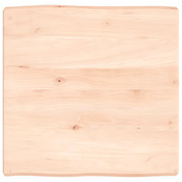 Thumbnail for Schreibtischplatte 60x60x6 cm Massivholz Eiche Unbehandelt