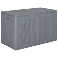 Thumbnail for Gartenbox Grau PP Rattan 180 L