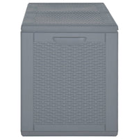 Thumbnail for Gartenbox Grau PP Rattan 180 L