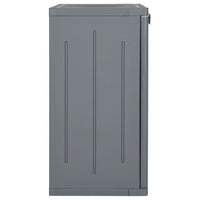 Thumbnail for Gartenschrank Grau 65x45x88 cm PP Rattan-Optik