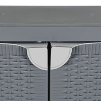 Thumbnail for Gartenschrank Grau 65x45x88 cm PP Rattan-Optik
