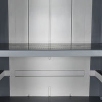 Thumbnail for Gartenschrank Grau 65x45x172 cm PP Rattan