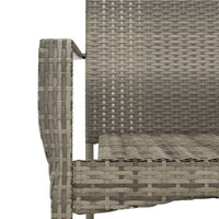 Thumbnail for 9-tlg. Garten-Essgruppe mit Kissen Grau Poly Rattan