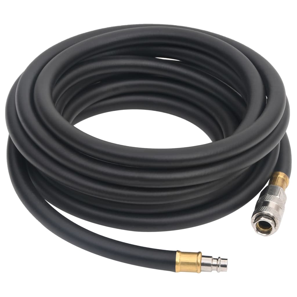 Hybrid-Luftschlauch Schwarz 2 m Gummi und PVC