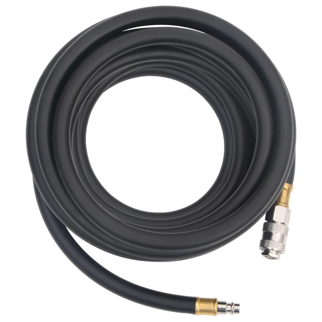 Hybrid-Luftschlauch Schwarz 2 m Gummi und PVC