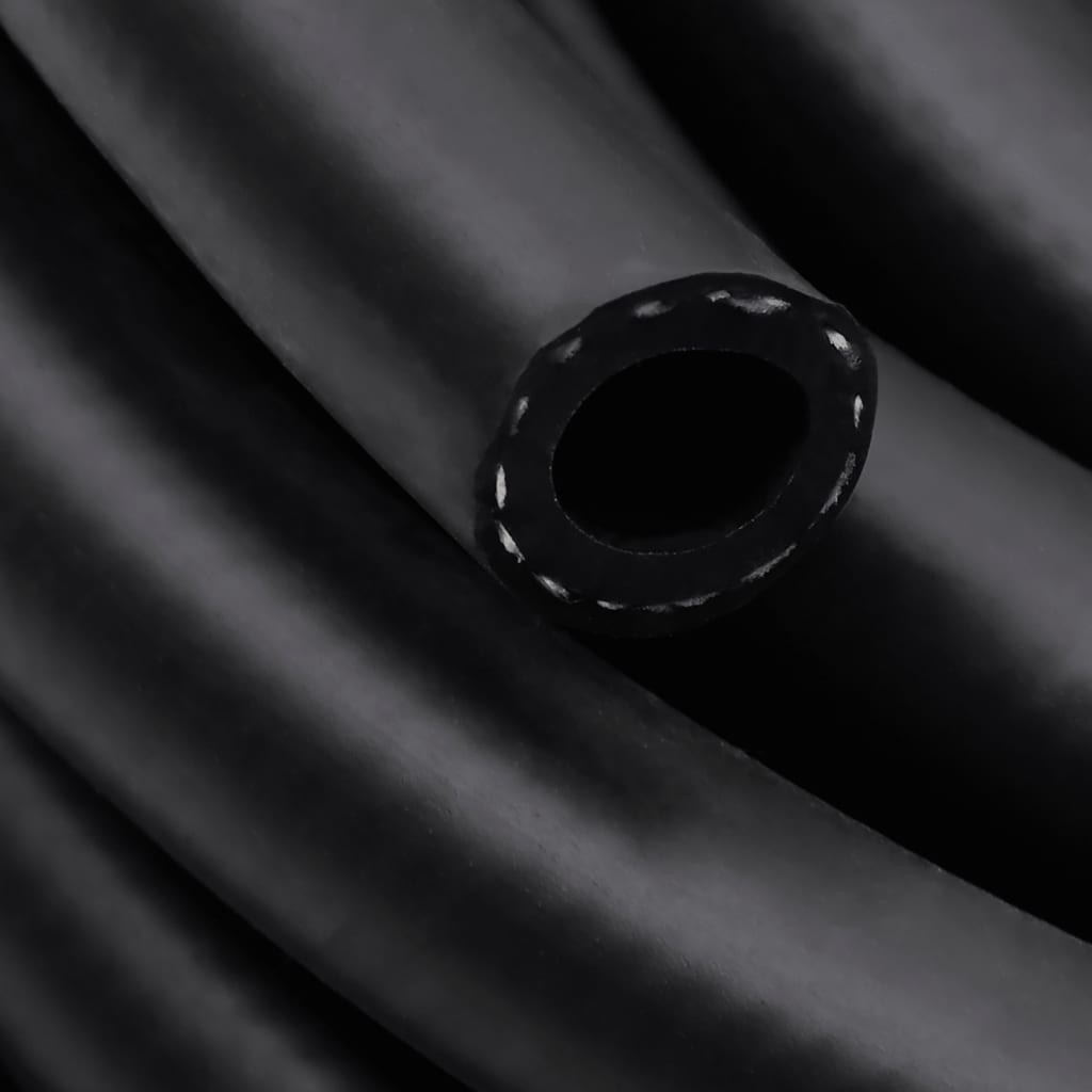 Hybrid-Luftschlauch Schwarz 5 m Gummi und PVC