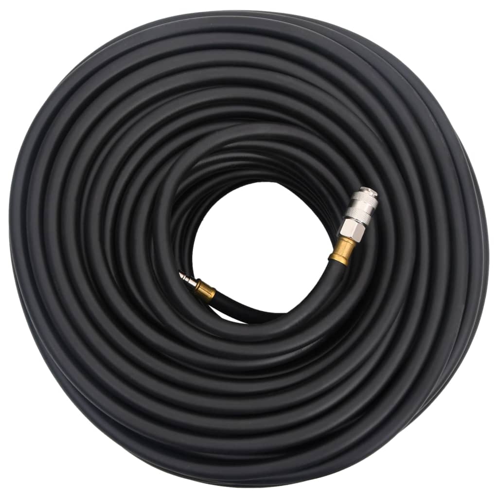 Hybrid-Luftschlauch Schwarz 20 m Gummi und PVC