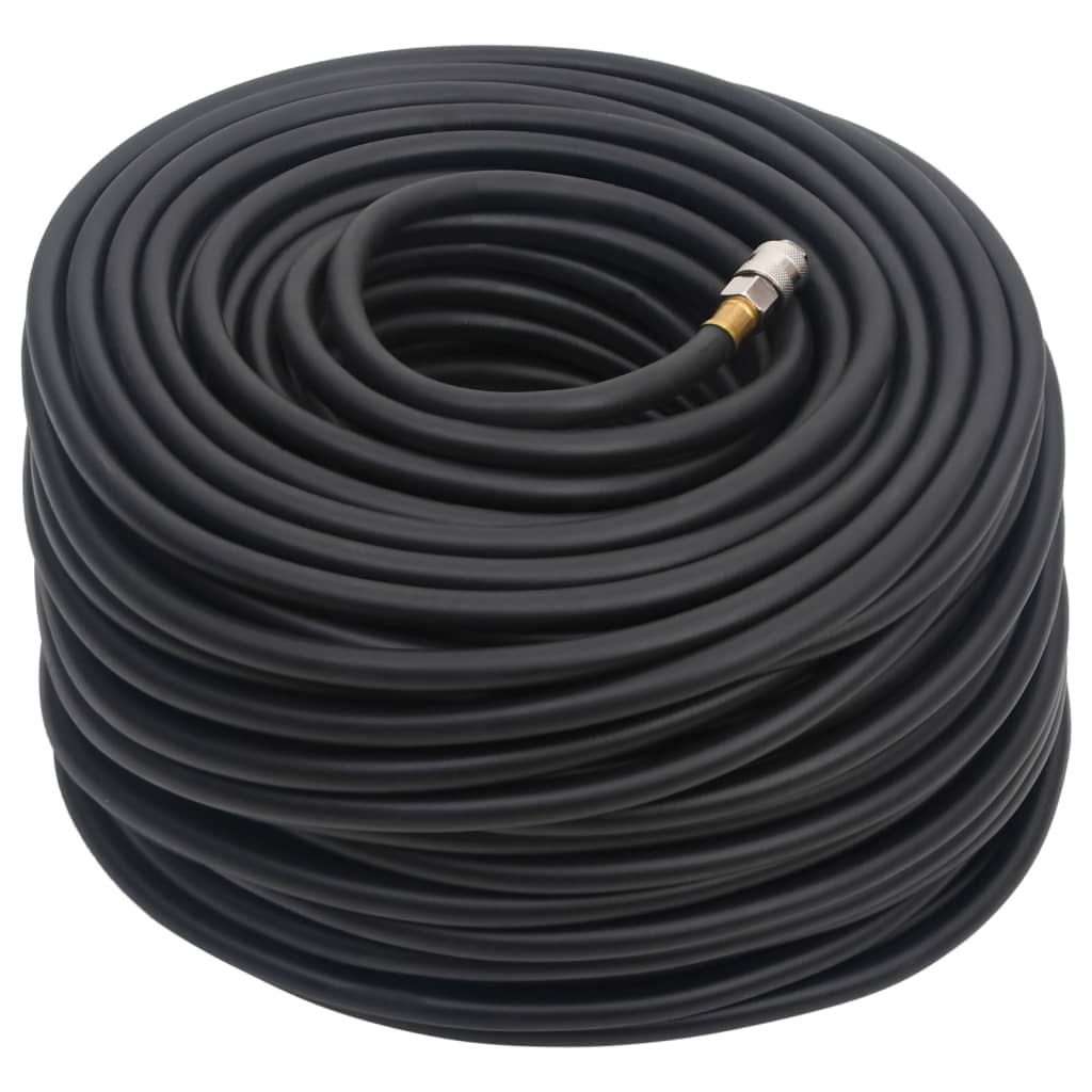Hybrid-Luftschlauch Schwarz 50 m Gummi und PVC