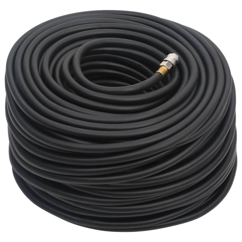 Hybrid-Luftschlauch Schwarz 100 m Gummi und PVC