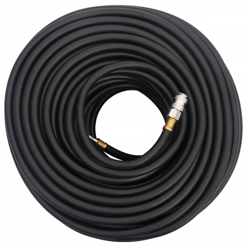 Hybrid-Luftschlauch Schwarz 100 m Gummi und PVC