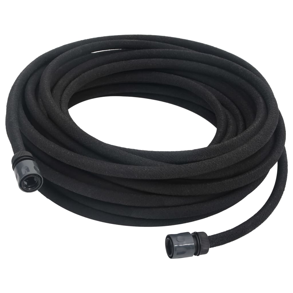 Tropfschlauch Schwarz 10 m Gummi