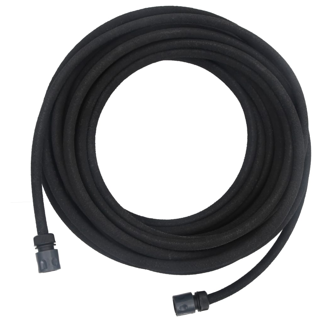 Tropfschlauch Schwarz 10 m Gummi