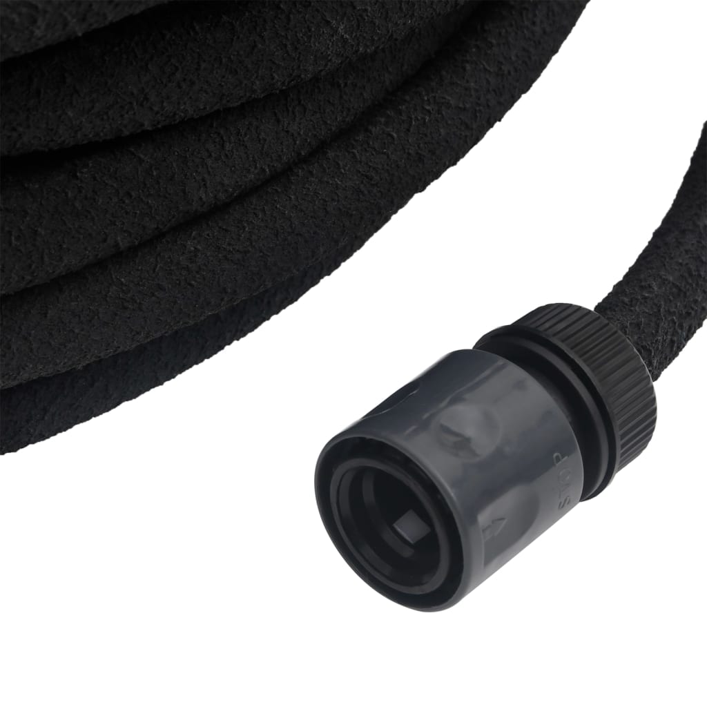 Tropfschlauch Schwarz 10 m Gummi