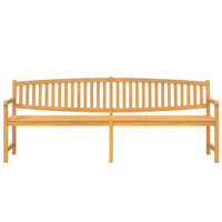 Thumbnail for Gartenbank 228x59,5x90 cm Massivholz Teak