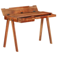Thumbnail for Schreibtisch mit Schublade 110x50x77 cm Massivholz Akazie