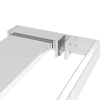 Thumbnail for Duschwand mit Ablage für Walk-In-Dusche Chrom 80x195 cm ESG