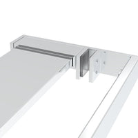 Thumbnail for Duschwand mit Ablage für Walk-In-Dusche Chrom 80x195 cm ESG