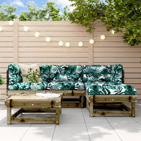 Thumbnail for 5-tlg. Garten-Lounge-Set mit Kissen Imprägniertes Kiefernholz