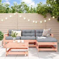 Thumbnail for 5-tlg. Garten-Lounge-Set mit Kissen Massivholz Douglasie