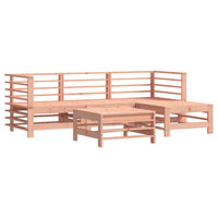 Thumbnail for 5-tlg. Garten-Lounge-Set mit Kissen Massivholz Douglasie