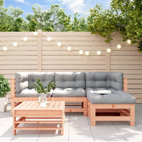 Thumbnail for 5-tlg. Garten-Lounge-Set mit Kissen Massivholz Douglasie