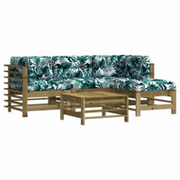 Thumbnail for 5-tlg. Garten-Lounge-Set mit Kissen Imprägniertes Kiefernholz