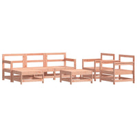 Thumbnail for 7-tlg. Garten-Lounge-Set mit Kissen Massivholz Douglasie