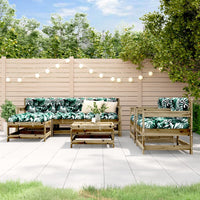 Thumbnail for 7-tlg. Garten-Lounge-Set mit Kissen Imprägniertes Kiefernholz